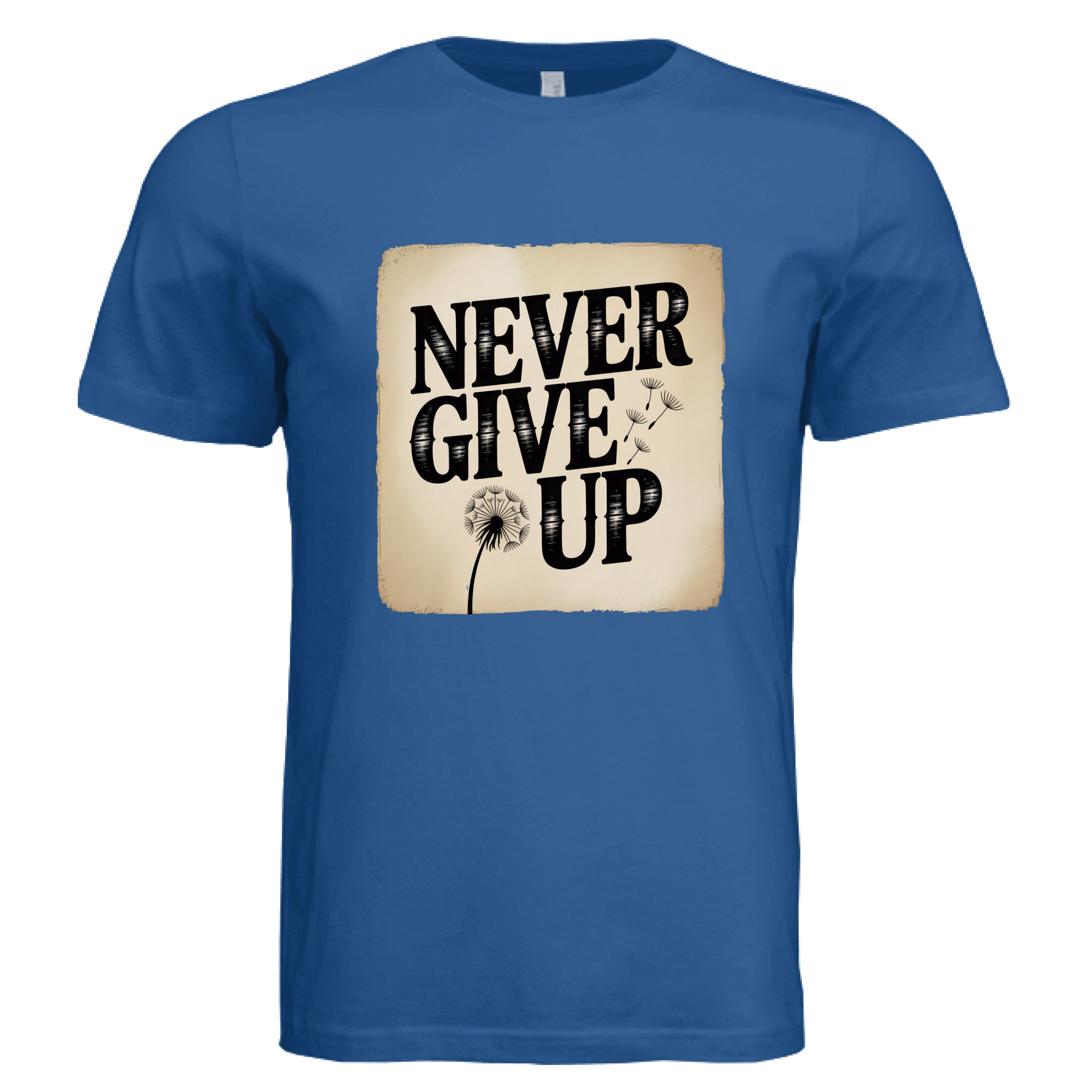 Solid True Royal Triblend - FRONT