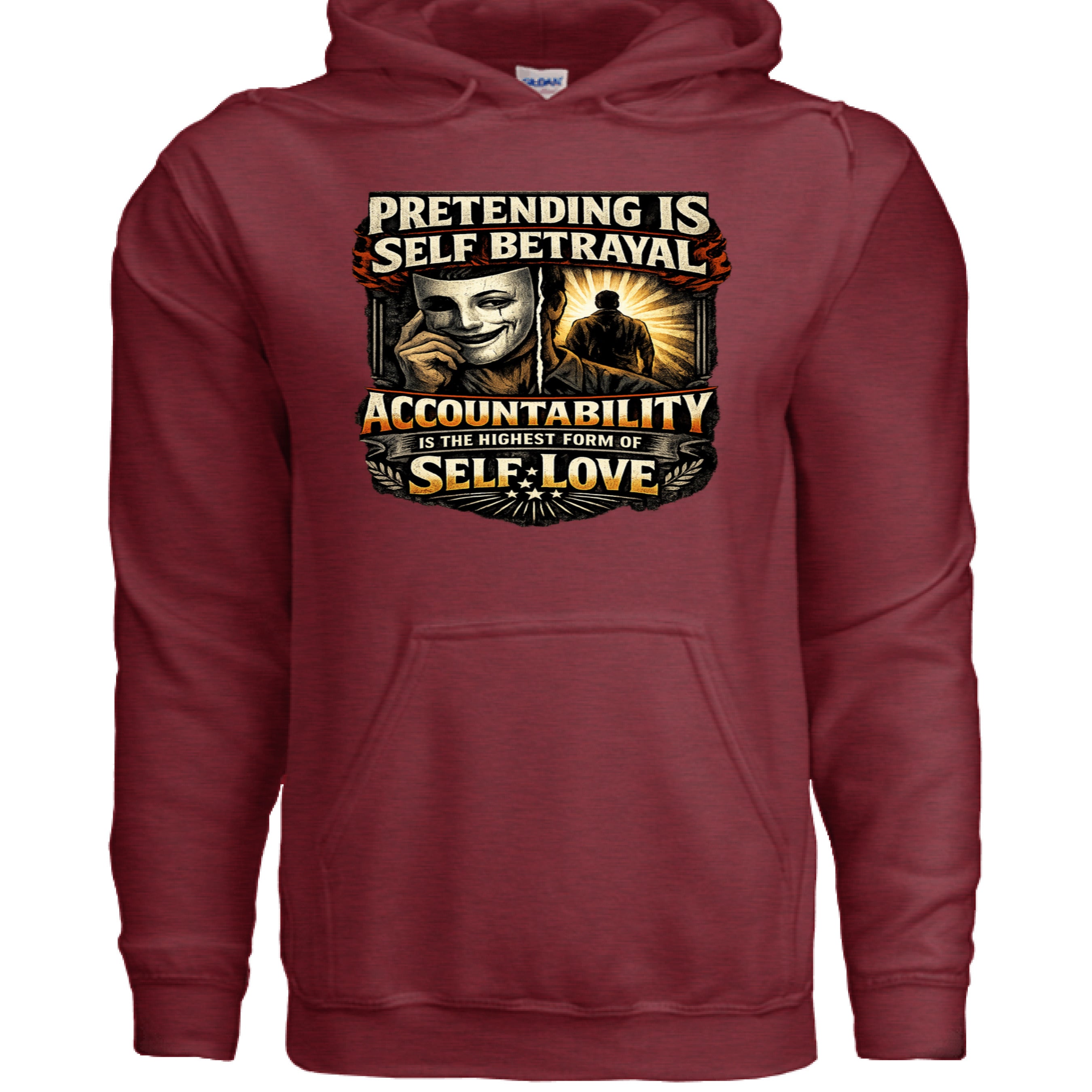 ANTIQUE CHERRY RED - FRONT