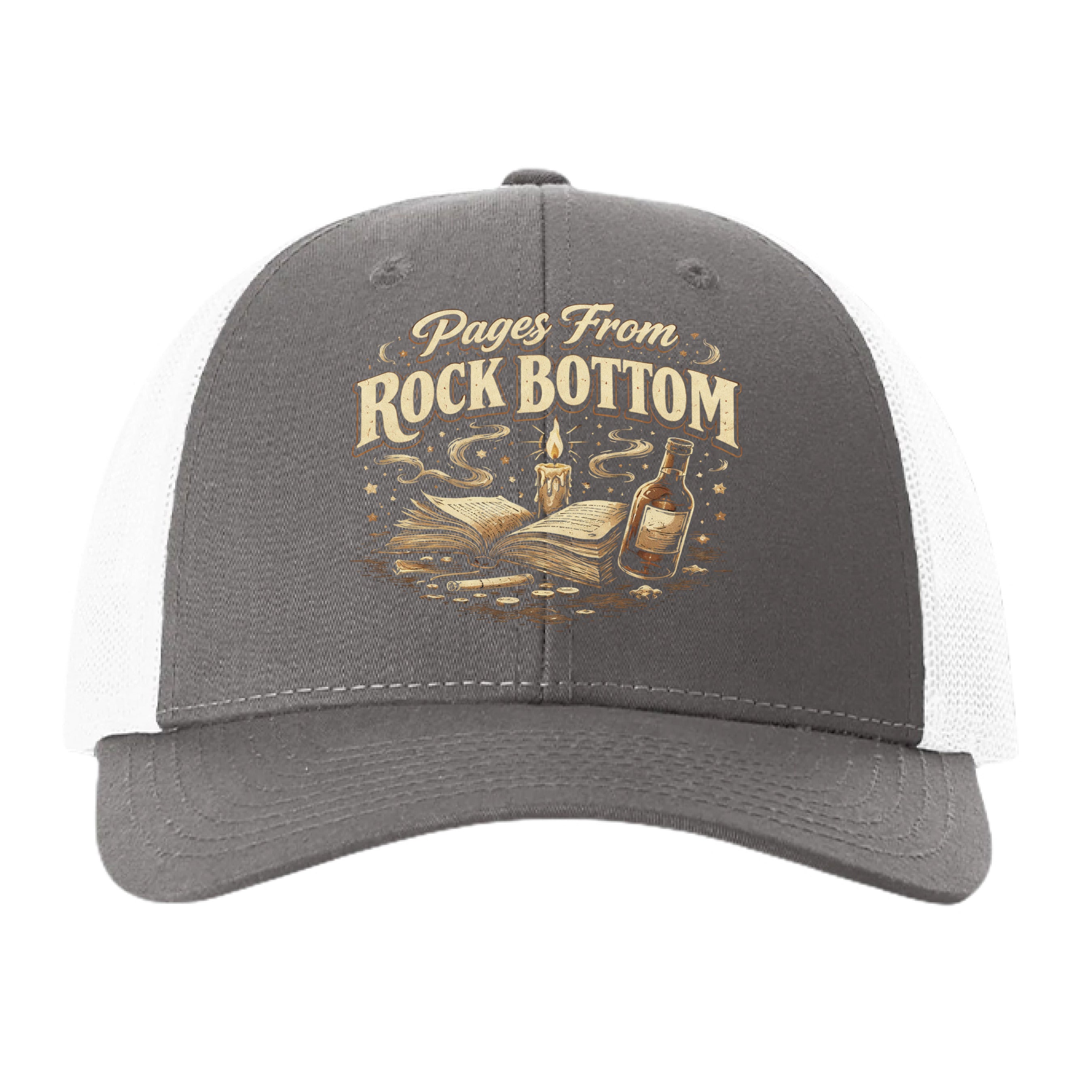 Charcoal/ White - FRONT